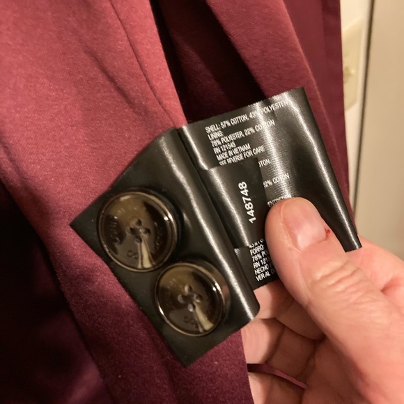 NWT Sophisticated Women’s XL London Fog Cosmos Trench Coat w/hood. - Picture 5 of 5